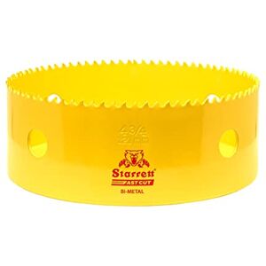 Starrett HSS Bi-Metal Hole Saw FCH0434 Fast Cut Extra Cobalt Hole Saw For Stainless Mild Sheet Wood Plastic Various Materials 121mm Starrett HSS Bi-Metal Hole Saw FCH0434 Fast Cut Extra Cobalt Hole Saw For Stainless Mild Sheet Wood Plastic Various Materials 121mm