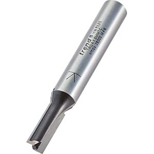 Trend Trade TR04X8MMTC Double Flute Router Bit 8mm Shank 6mm Cutting Diameter 16mm Cutting Length Carbide Tipped Trend Trade TR04X8MMTC Double Flute Router Bit 8mm Shank 6mm Cutting Diameter 16mm Cutting Length Carbide Tipped