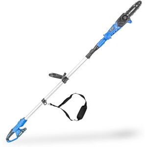 Hyundai 20V Cordless Pole Saw, 180mm Bar, 3.3m Reach, 2Ah Battery and Charger, Telescopic Hyundai 20V Cordless Pole Saw, 180mm Bar, 3.3m Reach, 2Ah Battery and Charger, Telescopic