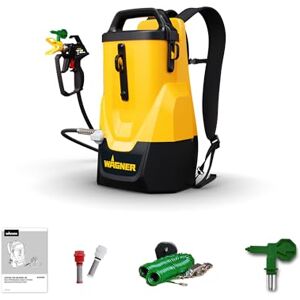 Wagner Cordless Paint Sprayer Control Pro 300 Move 18V Kit Free and Flexible: as a Convenient Backpack, situated on The Ground or Carried with The Handle *incl. Battery and Charger* Wagner Cordless Paint Sprayer Control Pro 300 Move 18V Kit Free and Flexible: as a Convenient Backpack, situated on The Ground or Carried with The Handle *incl. Battery and Charger*