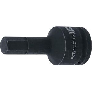 BGS DIY 6185-H17 Impact Bit Socket Length 100 mm 20 mm (3/4") Drive Internal Hexagon 17 mm BGS DIY 6185-H17 Impact Bit Socket Length 100 mm 20 mm (3/4") Drive Internal Hexagon 17 mm