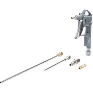 BGS 3215 Air Blow Gun Aluminium Pressure Die Casting with 3 Nozzles, Grey BGS 3215 Air Blow Gun Aluminium Pressure Die Casting with 3 Nozzles, Grey