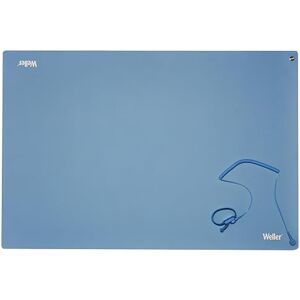 Weller T0051403699 Antistatic ESD Premium Work Station Soldering Mat Set, 900 x 600 mm, Blue Soldering Mat Set Weller T0051403699 Antistatic ESD Premium Work Station Soldering Mat Set, 900 x 600 mm, Blue Soldering Mat Set