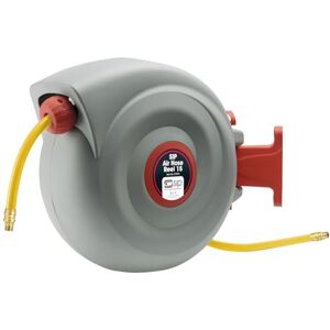 SIP 15m Retractable Air Hose Reel, 300psi Wall Mounted Compressor Hose with Coupler & Bracket SIP 15m Retractable Air Hose Reel, 300psi Wall Mounted Compressor Hose with Coupler & Bracket