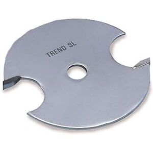 Trend Professional 1/4 Inch Bore Slotter, 4.0mm Kerf, Slot Cutter with 36mm Cut Diameter, 2 Teeth, Tungsten Carbide Tipped, SL/G Trend Professional 1/4 Inch Bore Slotter, 4.0mm Kerf, Slot Cutter with 36mm Cut Diameter, 2 Teeth, Tungsten Carbide Tipped, SL/G