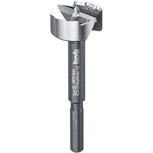 kwb Speed forstner bit Ø 30 Mm Made of Hardened and Tempered Special Steel with Precise Serrated Edge, Centre Point, Optimally Sharpened and Hardened Cutting Edges and Polished Surface. kwb Speed forstner bit Ø 30 Mm Made of Hardened and Tempered Special Steel with Precise Serrated Edge, Centre Point, Optimally Sharpened and Hardened Cutting Edges and Polished Surface.