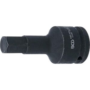 BGS DIY 6185-H19 Impact Bit Socket Length 100 mm 20 mm (3/4") Drive Internal Hexagon 19 mm BGS DIY 6185-H19 Impact Bit Socket Length 100 mm 20 mm (3/4") Drive Internal Hexagon 19 mm