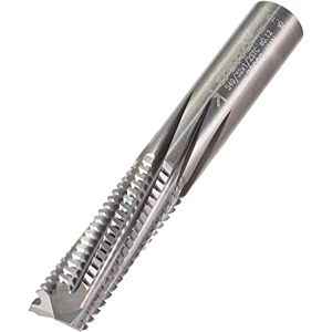 Trend Professional Roughing Phenolic Down-Cut Router Cutter, 1/2 Inch Shank, 12.7mm Cut Diameter & 42mm Cut Length, Solid Carbide, S49/32X1/2STC Trend Professional Roughing Phenolic Down-Cut Router Cutter, 1/2 Inch Shank, 12.7mm Cut Diameter & 42mm Cut Length, Solid Carbide, S49/32X1/2STC