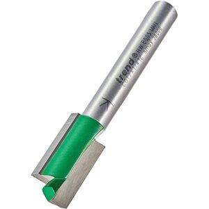 Trend CraftPro Straight Two Flute Router Cutter Bit, 1/4 Inch Shank, 11.1mm Cut Diameter & 19.1mm Cut Length, Tungsten Carbide Tipped, C017X1/4TC Trend CraftPro Straight Two Flute Router Cutter Bit, 1/4 Inch Shank, 11.1mm Cut Diameter & 19.1mm Cut Length, Tungsten Carbide Tipped, C017X1/4TC