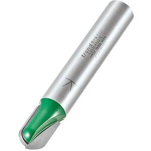 Trend CraftPro Cavetto Router Cutter Bit, 1/2 Inch Shank, 6mm Radius and 12mm Cut Diameter, Tungsten Carbide Tipped, C053CX1/2TC Trend CraftPro Cavetto Router Cutter Bit, 1/2 Inch Shank, 6mm Radius and 12mm Cut Diameter, Tungsten Carbide Tipped, C053CX1/2TC