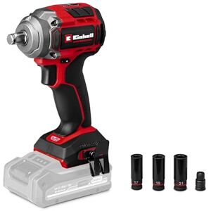 Einhell Professional Cordless Impact Wrench 18V Power X-Change, 350Nm Torque Level, 600Nm Release Torque, brushless, External Square bit Socket Without Battery TP-CW 18/350-C Li BL-Solo Einhell Professional Cordless Impact Wrench 18V Power X-Change, 350Nm Torque Level, 600Nm Release Torque, brushless, External Square bit Socket Without Battery TP-CW 18/350-C Li BL-Solo