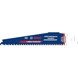 Bosch 1x Expert Multi Material Demolition S969XHM Blade (for Wood with Metal, Construction Wood with Mortar and Nails, Length 150 mm, Professional Accessory Reciprocating Saw) Bosch 1x Expert Multi Material Demolition S969XHM Blade (for Wood with Metal, Construction Wood with Mortar and Nails, Length 150 mm, Professional Accessory Reciprocating Saw)
