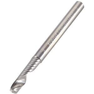 Trend CNC O Flute Spiral Up-Cut Router Cutter, 4mm Shank, 4mm Cut Diameter & 17mm Cut Length, Solid Tungsten Carbide, CNC/401X4STC Trend CNC O Flute Spiral Up-Cut Router Cutter, 4mm Shank, 4mm Cut Diameter & 17mm Cut Length, Solid Tungsten Carbide, CNC/401X4STC