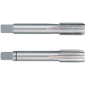 Ruko HSS Hand Tap Set, DIN 2181, Ground, Bright Finish, MF 26 x 2.00 mm Nominal Thread Size, 90.0 mm Length, 2 Pieces, R235260 Ruko HSS Hand Tap Set, DIN 2181, Ground, Bright Finish, MF 26 x 2.00 mm Nominal Thread Size, 90.0 mm Length, 2 Pieces, R235260