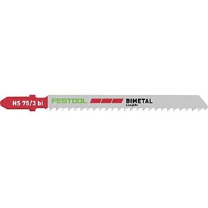 Festool Jigsaw blade PLASTICS SOLID MATERIAL HS 75/3 BI/5 Festool Jigsaw blade PLASTICS SOLID MATERIAL HS 75/3 BI/5