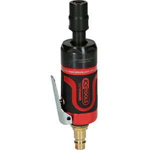 KS TOOLS SlimPOWER 515.5530 Mini Stick Sander Compressed Air Straight I Straight Grinder with Speed Control I for Carbide Cutters, Mini Cutting Discs & Stone Grinding Bodies KS TOOLS SlimPOWER 515.5530 Mini Stick Sander Compressed Air Straight I Straight Grinder with Speed Control I for Carbide Cutters, Mini Cutting Discs & Stone Grinding Bodies