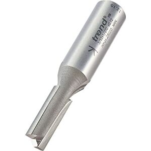 Trend Professional Straight Two Flute Router Cutter Bit, 1/2 Inch Shank, 9mm Cut Diameter, Diameters from 2.0mm to 12.7mm, Tungsten Carbide Tipped, 3/52X1/2TC Trend Professional Straight Two Flute Router Cutter Bit, 1/2 Inch Shank, 9mm Cut Diameter, Diameters from 2.0mm to 12.7mm, Tungsten Carbide Tipped, 3/52X1/2TC