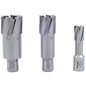 Rotabroach TCT Annular Cutter Mag Drill Bit Tungsten Carbide Tip, Perfect for Various Tough Steels (up to 1400 N/mm².), Aluminum and Cast Iron 35mm DOC, 12MM Diameter Rotabroach TCT Annular Cutter Mag Drill Bit Tungsten Carbide Tip, Perfect for Various Tough Steels (up to 1400 N/mm².), Aluminum and Cast Iron 35mm DOC, 12MM Diameter