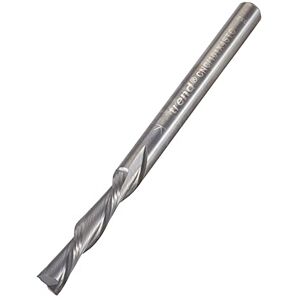 Trend CNC Two Flute Down-Cut Router Cutter, 4mm Shank, 4mm Cut Diameter & 22mm Cut Length, Solid Tungsten Carbide, CNC/101X4STC Trend CNC Two Flute Down-Cut Router Cutter, 4mm Shank, 4mm Cut Diameter & 22mm Cut Length, Solid Tungsten Carbide, CNC/101X4STC