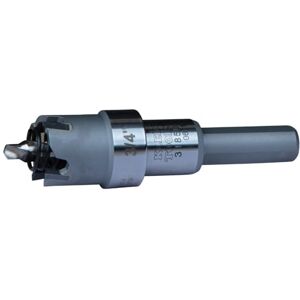 KLEIN TOOLS 31850 3/4-Inch Carbide Hole Cutter, Cuts up to 3/16-Inch Thick Sheets in Stainless Steel, Mild Steel, Iron, Copper and Brass KLEIN TOOLS 31850 3/4-Inch Carbide Hole Cutter, Cuts up to 3/16-Inch Thick Sheets in Stainless Steel, Mild Steel, Iron, Copper and Brass