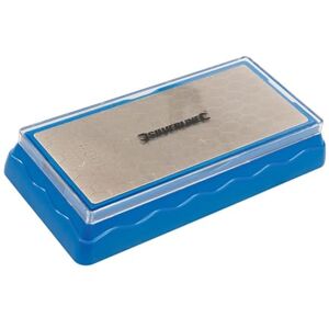 Silverline 285829 Double-Sided Diamond Bench Stone 400 / 1000 Grit Silverline 285829 Double-Sided Diamond Bench Stone 400 / 1000 Grit