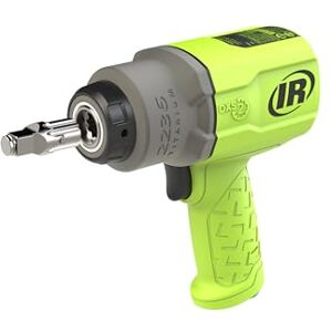 Ingersoll-Rand 2236QTIMAX-G DXS2 1/2" Air Impact Wrench, Quiet, 1500 ft-lb Torque, Titanium Hammercase, Friction Ring, Green Ingersoll-Rand 2236QTIMAX-G DXS2 1/2" Air Impact Wrench, Quiet, 1500 ft-lb Torque, Titanium Hammercase, Friction Ring, Green