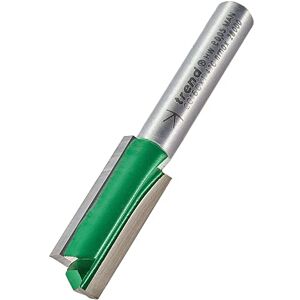 Trend CraftPro Straight Two Flute Router Cutter Bit, 1/4 Inch Shank, 10mm Cut Diameter & 25mm Cut Length, Tungsten Carbide Tipped, C016CX1/4TC Trend CraftPro Straight Two Flute Router Cutter Bit, 1/4 Inch Shank, 10mm Cut Diameter & 25mm Cut Length, Tungsten Carbide Tipped, C016CX1/4TC