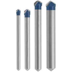 Bosch NS2000 4-Piece Carbide Tipped Natural Stone Tile Bits Assorted Set for Drilling Natural Stone, Granite, Slate, Ceramic and Glass Tiles, Easy Application with No Water Required Bosch NS2000 4-Piece Carbide Tipped Natural Stone Tile Bits Assorted Set for Drilling Natural Stone, Granite, Slate, Ceramic and Glass Tiles, Easy Application with No Water Required