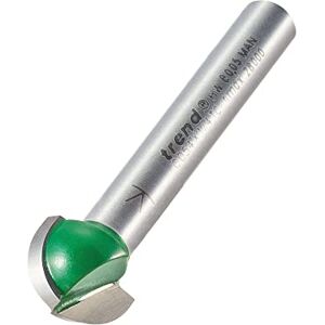 Trend CraftPro Cavetto Router Cutter Bit, 1/4 Inch Shank, 6.3mm Radius and 12.7mm Cut Diameter, Tungsten Carbide Tipped, C054X1/4TC Trend CraftPro Cavetto Router Cutter Bit, 1/4 Inch Shank, 6.3mm Radius and 12.7mm Cut Diameter, Tungsten Carbide Tipped, C054X1/4TC