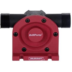 Milescraft 1314 DrillPump750 Self Priming Water Pump Attachment for Drills Water Transfer Pump Uses Common Garden Hose 750 Gallons per Hour Milescraft 1314 DrillPump750 Self Priming Water Pump Attachment for Drills Water Transfer Pump Uses Common Garden Hose 750 Gallons per Hour