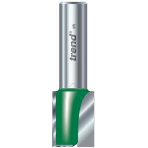 Trend CraftPro Straight Two Flute Router Cutter Bit, 1/4 Inch Shank, 22.2mm Cut Diameter & 19.1mm Cut Length, Tungsten Carbide Tipped, C032X1/4TC Trend CraftPro Straight Two Flute Router Cutter Bit, 1/4 Inch Shank, 22.2mm Cut Diameter & 19.1mm Cut Length, Tungsten Carbide Tipped, C032X1/4TC