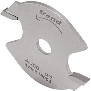 Trend Professional 1/4 Inch Bore Slotter, 3.0mm Kerf, Slot Cutter with 40mm Cut Diameter, 3 Teeth, Tungsten Carbide Tipped, SL/DD Trend Professional 1/4 Inch Bore Slotter, 3.0mm Kerf, Slot Cutter with 40mm Cut Diameter, 3 Teeth, Tungsten Carbide Tipped, SL/DD