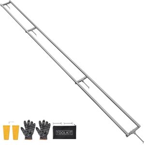 VEVOR Rail Mill Guide System, 12 ft 4 Crossbar Chainsaw Mill Kits, Aluminum Saw Milling Rails System Works with Chainsaw, 2 Wedges, Adjustable Rail Milling Guide Kit for Builders Woodworkers VEVOR Rail Mill Guide System, 12 ft 4 Crossbar Chainsaw Mill Kits, Aluminum Saw Milling Rails System Works with Chainsaw, 2 Wedges, Adjustable Rail Milling Guide Kit for Builders Woodworkers