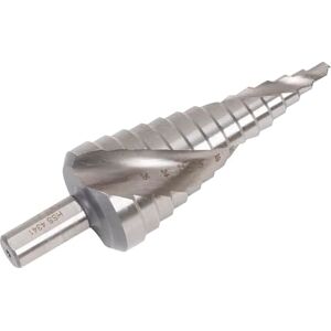 Sealey AK4748 HSS 4341 Step Drill Bit 4-30mm Spiral Flute Sealey AK4748 HSS 4341 Step Drill Bit 4-30mm Spiral Flute