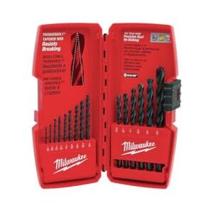 Milwaukee 48-89-2803 15-Piece Thunderbolt Black Oxide Drill Bit Set Milwaukee 48-89-2803 15-Piece Thunderbolt Black Oxide Drill Bit Set