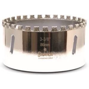 Starrett Diamond Grit Hole Saw D0338 Ceramic and Tile Drill Cutter For Brick Glass Marble Slate Stone Porcelain 86mm (3.3/8 inch) Starrett Diamond Grit Hole Saw D0338 Ceramic and Tile Drill Cutter For Brick Glass Marble Slate Stone Porcelain 86mm (3.3/8 inch)