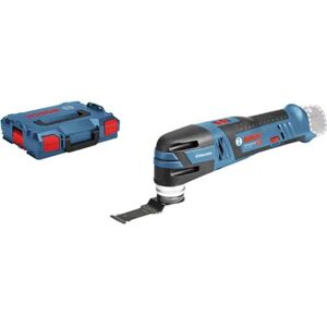 Bosch 12V System Cordless Multi Tool GOP 12V-28 (Starlock tool holder, no-load orbital stroke rate: 5000–20000 min-1, without battery charger, L-BOXX 102) Bosch 12V System Cordless Multi Tool GOP 12V-28 (Starlock tool holder, no-load orbital stroke rate: 5000–20000 min-1, without battery charger, L-BOXX 102)