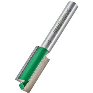 Trend CraftPro Straight Two Flute Router Cutter Bit, 1/4 Inch Shank, 11.1mm Cut Diameter & 25.4mm Cut Length, Tungsten Carbide Tipped, C018X1/4TC Trend CraftPro Straight Two Flute Router Cutter Bit, 1/4 Inch Shank, 11.1mm Cut Diameter & 25.4mm Cut Length, Tungsten Carbide Tipped, C018X1/4TC