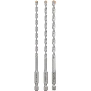 DeWalt Masonry Drill Bit Set, Impact Ready, 3-Piece (DWA5103) DeWalt Masonry Drill Bit Set, Impact Ready, 3-Piece (DWA5103)