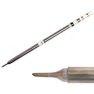 Hakko T15-C1 Soldering Iron Tip - Bevel 1mm/60° x 12mm for Hakko FM-2027, FM-2028 Hakko T15-C1 Soldering Iron Tip - Bevel 1mm/60° x 12mm for Hakko FM-2027, FM-2028