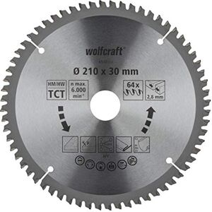 Wolfcraft TC Cross and Mitre Cut Saw Blade, purple series I 6540000 I Fine, clean cuts Wolfcraft TC Cross and Mitre Cut Saw Blade, purple series I 6540000 I Fine, clean cuts