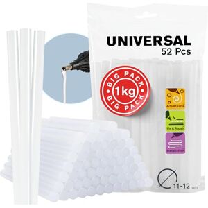 Rapid GEN-T Transparent Hot Glue Sticks Ø 11–12 x 190 mm, 1 kg / 52 pieces Universal Hot Melt Glue Sticks for Hot Glue Guns, for Crafting, Fixing & Repairing (40302799) Rapid GEN-T Transparent Hot Glue Sticks Ø 11–12 x 190 mm, 1 kg / 52 pieces Universal Hot Melt Glue Sticks for Hot Glue Guns, for Crafting, Fixing & Repairing (40302799)
