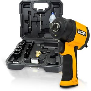 JCB 1⁄2'' Square Drive Air Impact Wrench with Socket Set, 610 / 1200Nm Working Torque -RP9515-KIT JCB 1⁄2'' Square Drive Air Impact Wrench with Socket Set, 610 / 1200Nm Working Torque -RP9515-KIT