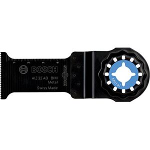 Bosch Professional 1x Starlock BIM Plunge Saw Blade AIZ 32 AB Metal (for Non-Ferrous Metal, Aluminum, Stone, plasterboard, 32 x 50 mm, Accessories for Starlock Multifunction Tool) Bosch Professional 1x Starlock BIM Plunge Saw Blade AIZ 32 AB Metal (for Non-Ferrous Metal, Aluminum, Stone, plasterboard, 32 x 50 mm, Accessories for Starlock Multifunction Tool)