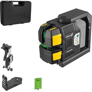 Stabila 19983 LAX 500 G Cross Line Laser Level 12V – GreenBeam Tech, Plumb Dots, Self-Leveling, IP54, 40m Range – Bare Unit Stabila 19983 LAX 500 G Cross Line Laser Level 12V – GreenBeam Tech, Plumb Dots, Self-Leveling, IP54, 40m Range – Bare Unit