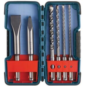 Bosch (Universally Compatible Accessory) HCST006 6-Piece SDS-Plus Shank Chisel and Carbide Masonry Trade Set Bosch (Universally Compatible Accessory) HCST006 6-Piece SDS-Plus Shank Chisel and Carbide Masonry Trade Set