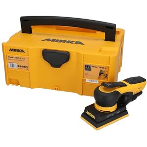 Mirka DEOS II 353 Orbital Sander in case 81x133mm 300 W Low-Vibration Sander for dust-Free Sanding of Wood, Drywall & Metal with Hook & Loop Sandpaper / MID3534044CA Mirka DEOS II 353 Orbital Sander in case 81x133mm 300 W Low-Vibration Sander for dust-Free Sanding of Wood, Drywall & Metal with Hook & Loop Sandpaper / MID3534044CA
