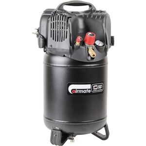 SIP Airmate V215/25 Vertical Air Compressor Low Noise Oil-Free Direct Drive, 24L 1.5hp 116psi 6.5CFM SIP Airmate V215/25 Vertical Air Compressor Low Noise Oil-Free Direct Drive, 24L 1.5hp 116psi 6.5CFM