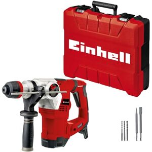 Einhell Rotary Hammer Drill 1050W, SDS Plus 4-in-1 Drill Drilling/Pneumatic Impact Drilling/Chiselling with and Without Lock, 5 Joule Impact Force, Anti-Vibration System TE-RH 32 4F Einhell Rotary Hammer Drill 1050W, SDS Plus 4-in-1 Drill Drilling/Pneumatic Impact Drilling/Chiselling with and Without Lock, 5 Joule Impact Force, Anti-Vibration System TE-RH 32 4F