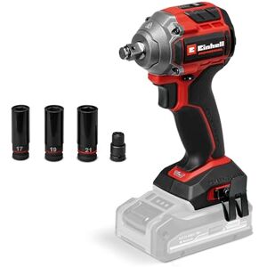 Einhell Professional Cordless Impact Wrench TP-CW 18/260-C Li BL-Solo Power X-Change (18 V, 260 Nm Torque Level, 500 Nm Release Torque, brushless, External Square bit Socket, Battery not Included) Einhell Professional Cordless Impact Wrench TP-CW 18/260-C Li BL-Solo Power X-Change (18 V, 260 Nm Torque Level, 500 Nm Release Torque, brushless, External Square bit Socket, Battery not Included)